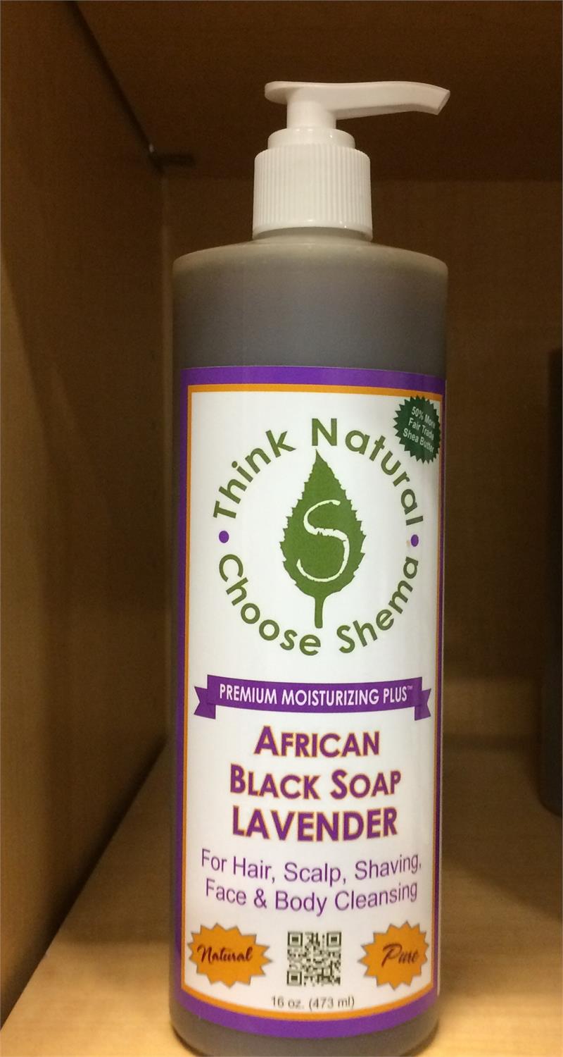 Lavender Liquid African Black Soap