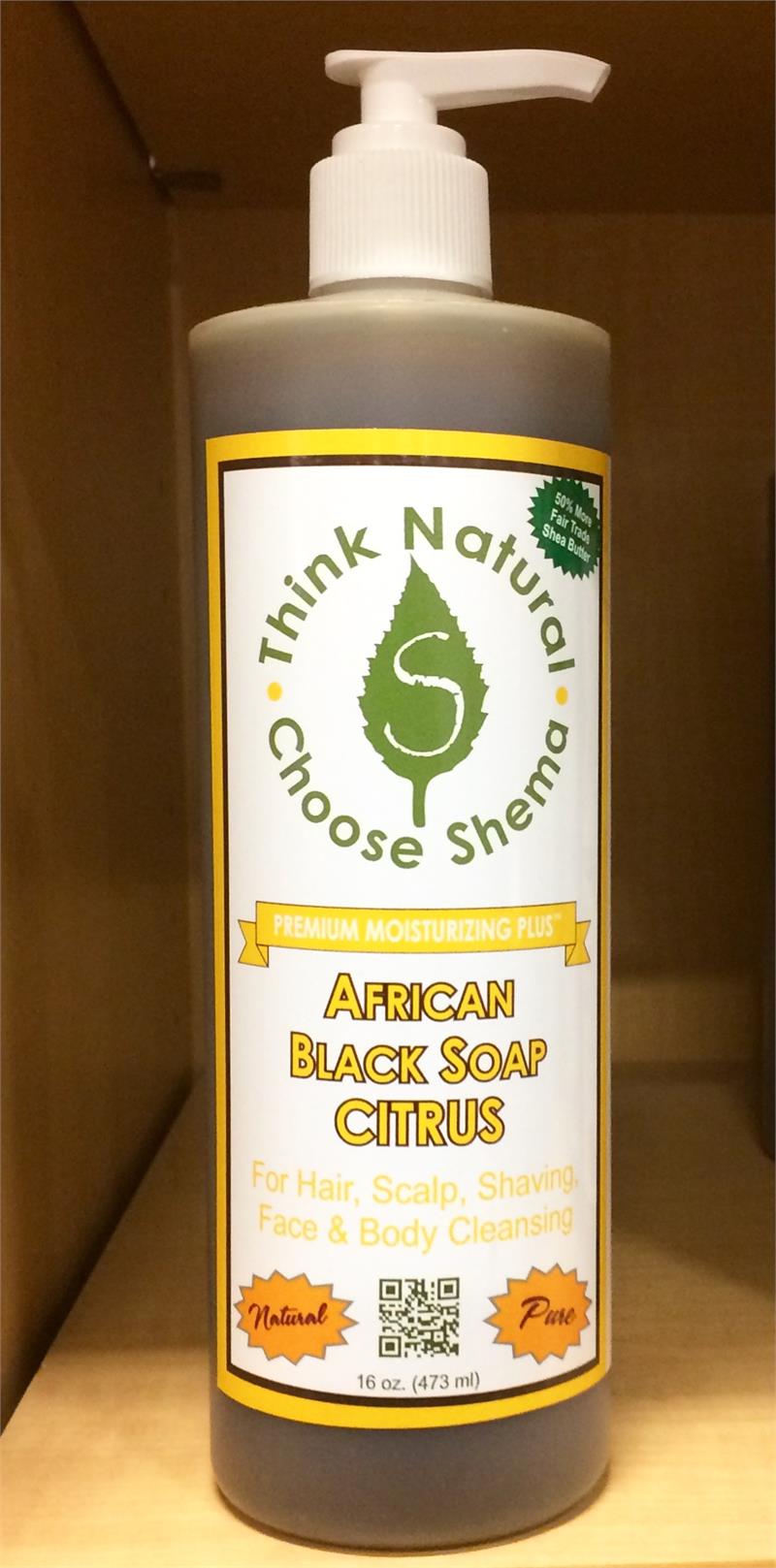Citrus Liquid African Black Soap